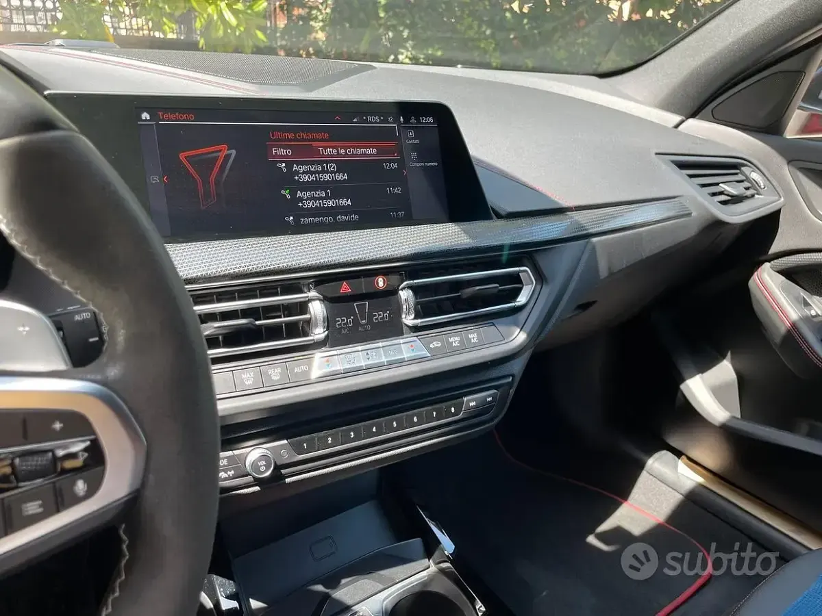 Usata BMW 128 M Performance 265 CV (194 kW) 2021 Rosso Utilitaria