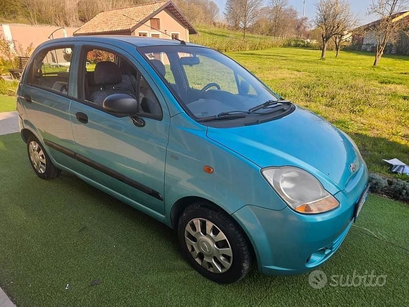 Usata Chevrolet Matiz SE 61 CV (44 kW) 2006 Blu Utilitaria