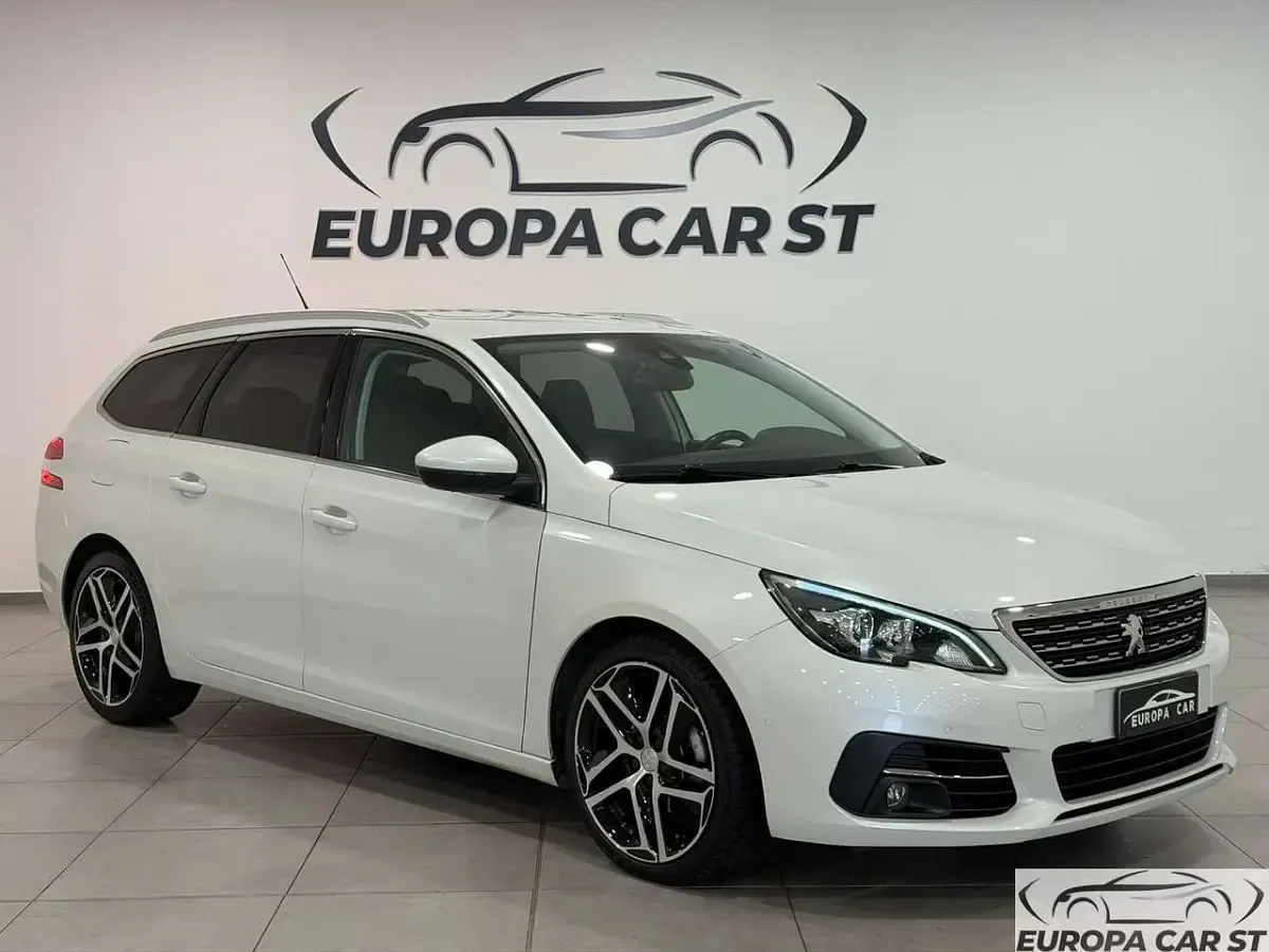 Usata Peugeot 308 Allure 120 CV (88 kW) 2018 Bianco Station wagon