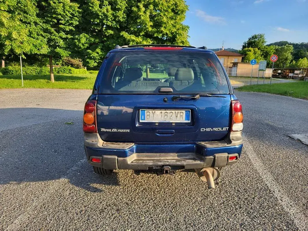 Usata Chevrolet TrailBlazer LTZ 273 CV (200 kW) 2002 Blu/azzurro SUV