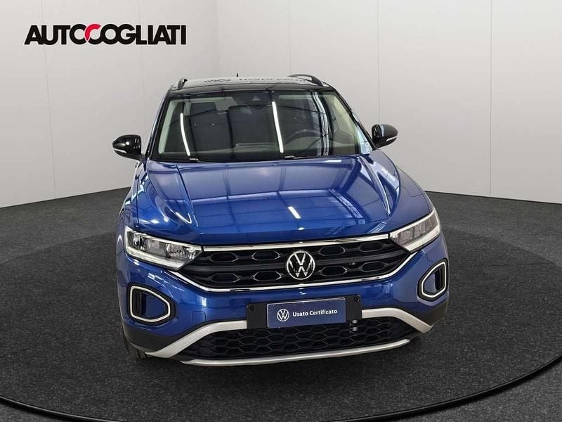 Usata VW T-Roc Life 110 CV (80 kW) 2022 Nero SUV