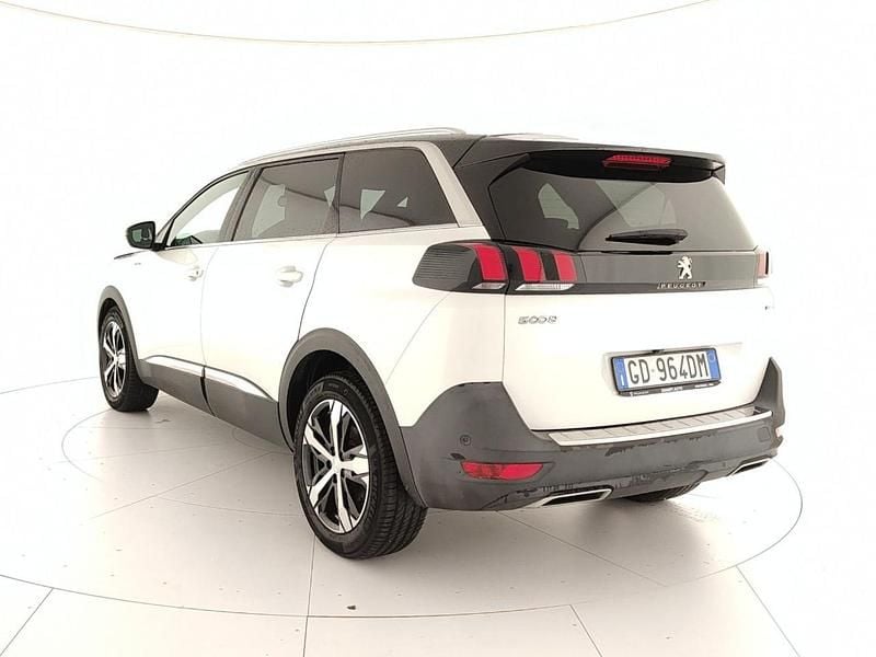 Usata Peugeot 5008 GT-line 131 CV (96 kW) 2020 Bianco Monovolume
