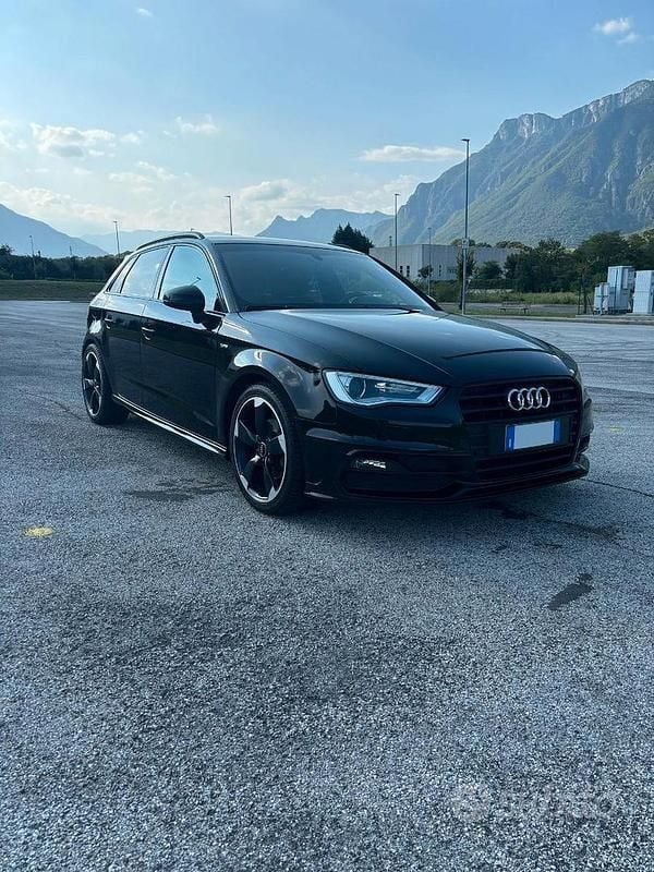 Usata Audi A3 Sport 150 CV (110 kW) 2016 Nero Berlina