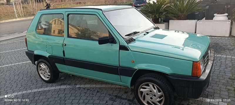 Usata Fiat Panda 45 CV (33 kW) 2001 Verde Berlina
