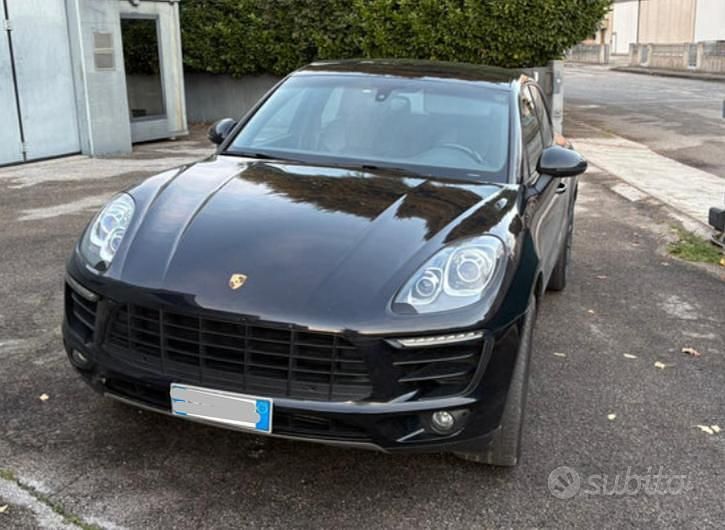 Usata Porsche Macan S Diesel 2015 Nero SUV