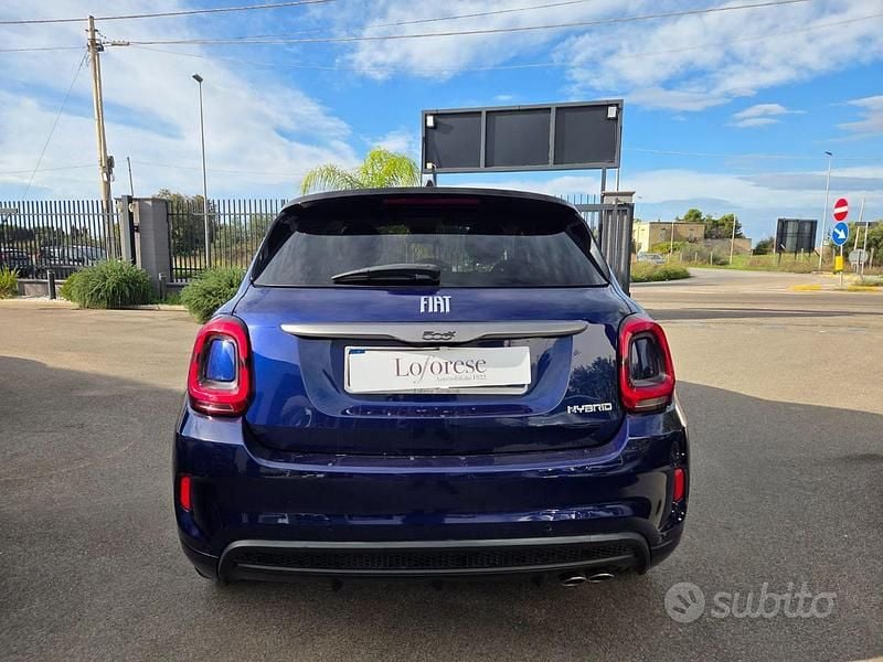 Usata Fiat 500X Sport 130 CV (95 kW) 2024 Blu SUV