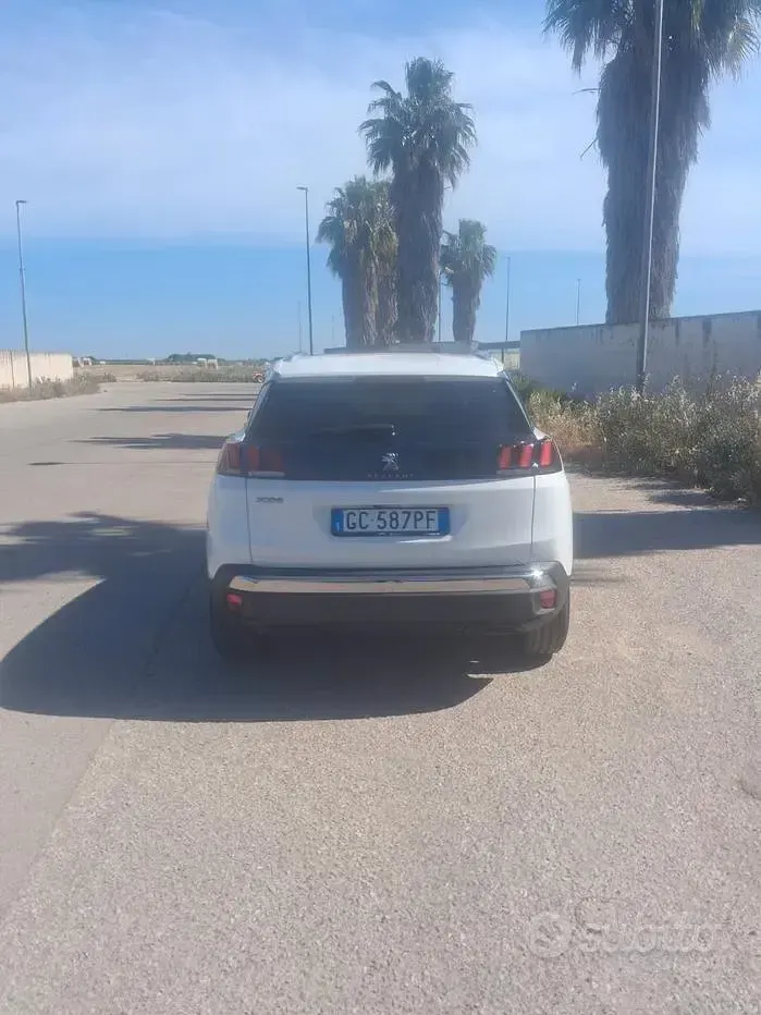 Usata Peugeot 3008 131 CV (96 kW) 2020 Bianco SUV