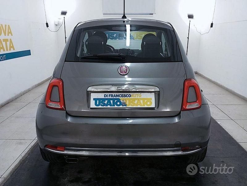 Usata Fiat 500 Lounge 69 CV (50 kW) 2016 Grigio metallizzato Utilitaria