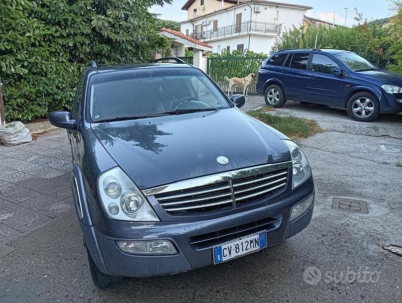 Usata SsangYong Rexton 165 CV (121 kW) 2005 Grigio SUV