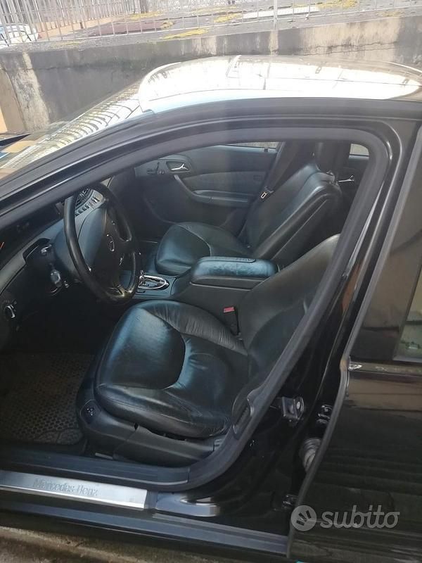 Usata Mercedes S320 AMG 204 CV (150 kW) 2002 Nero Berlina