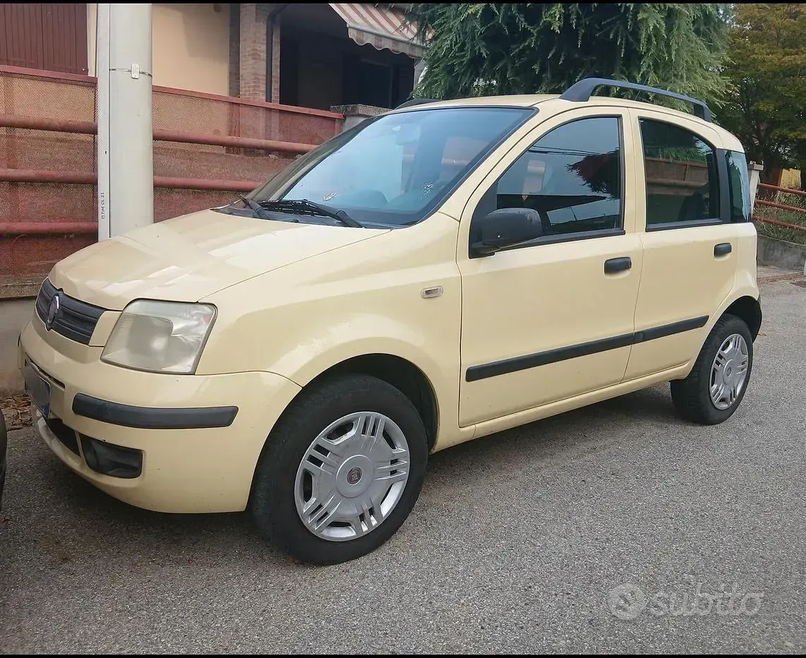 Usata Fiat Panda Dynamic 60 CV (44 kW) 2007 Giallo Utilitaria