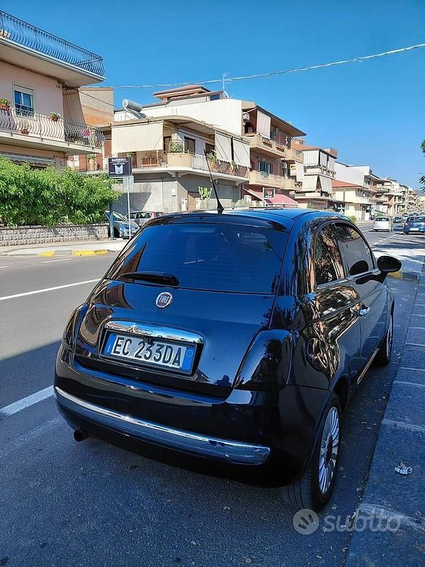 Usata Fiat 500 69 CV (50 kW) 2008 Nero Berlina