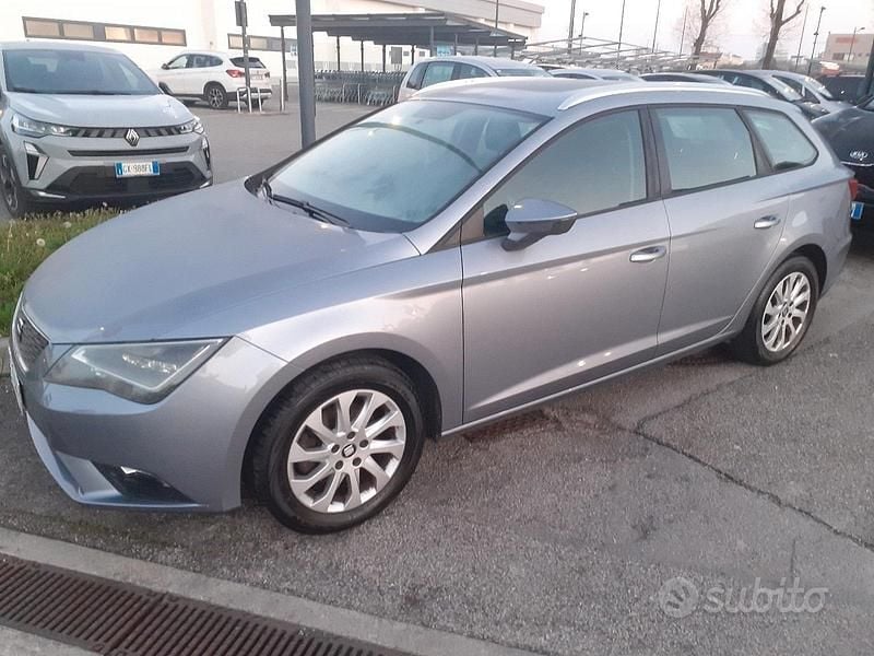 Usata Seat Leon 110 CV (80 kW) 2016 Grigio Station wagon