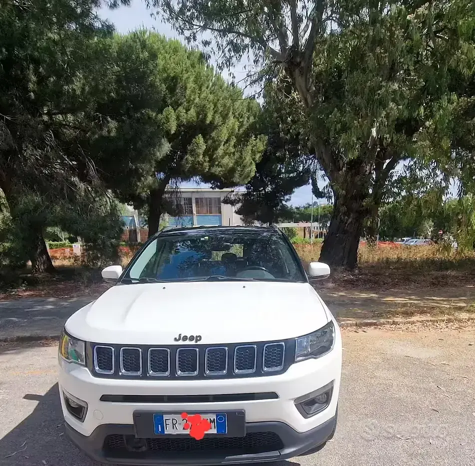 Usata Jeep Compass Night Eagle 120 CV (88 kW) 2018 Bianco SUV
