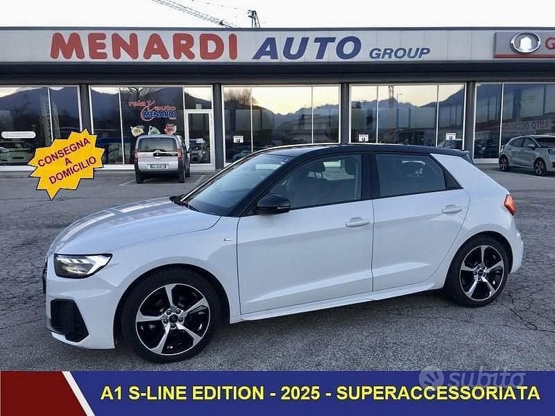 Bianco Usata 2025 Audi A1 S-Line Berlina | 23.800 € (Ottimo prezzo) - Immagine 1/4