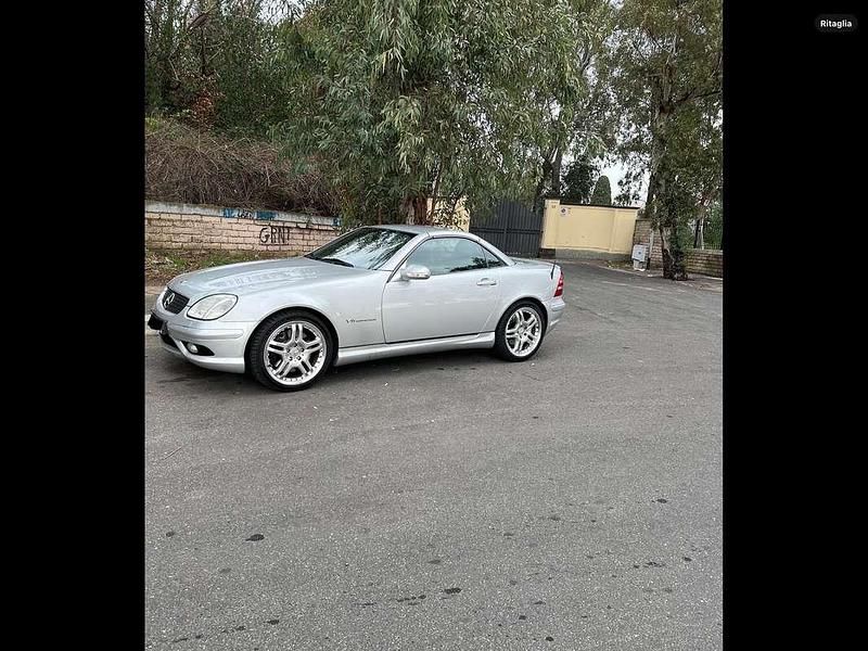 Usata Mercedes SLK32 AMG AMG 354 CV (260 kW) 2002 Argento Cabrio