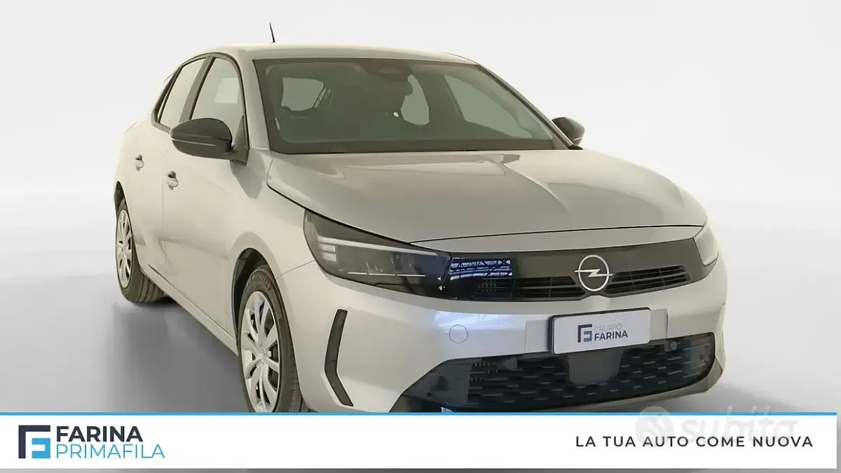 Nuova Opel Corsa Edition 101 CV (74 kW) 2025 Grigio Utilitaria