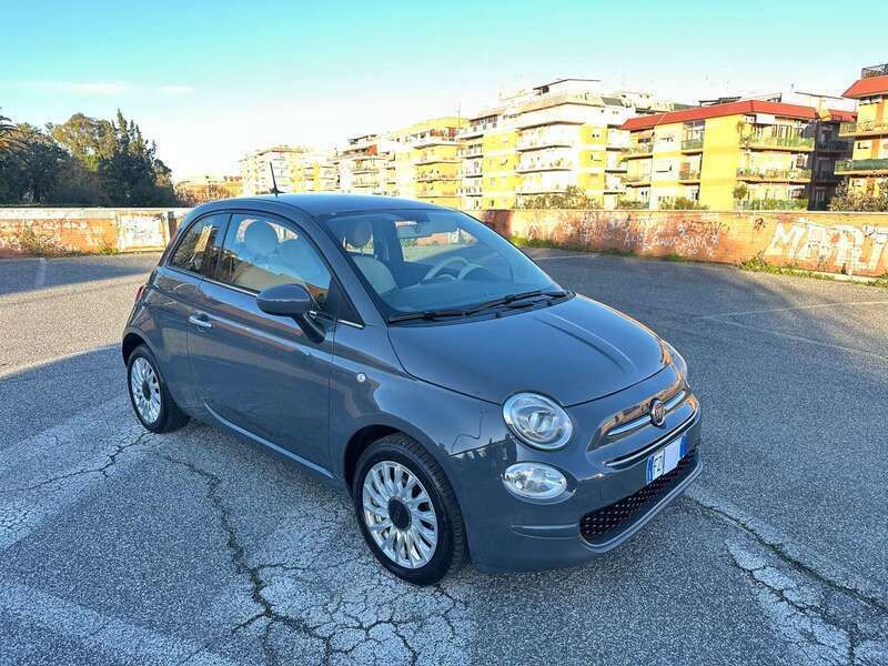 Usata Fiat 500 Lounge 69 CV (50 kW) 2019 Grigio Utilitaria