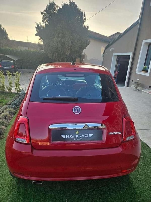 Usata Fiat 500 Lounge 69 CV (50 kW) 2021 Rosso Utilitaria