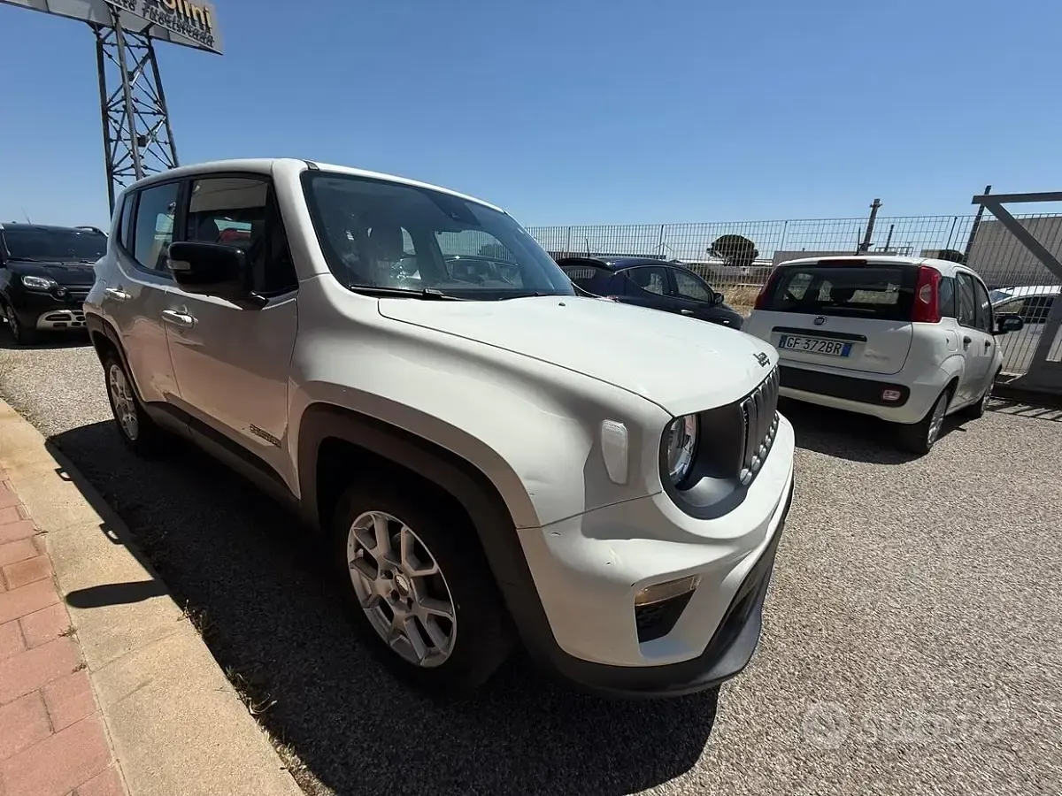 Usata Jeep Renegade Limited 130 CV (95 kW) 2022 Bianco SUV