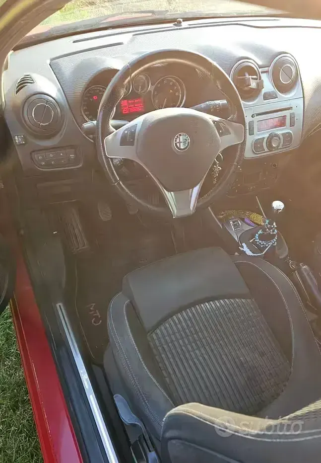 Usata Alfa Romeo MiTo 120 CV (88 kW) 2010 Rosso Utilitaria