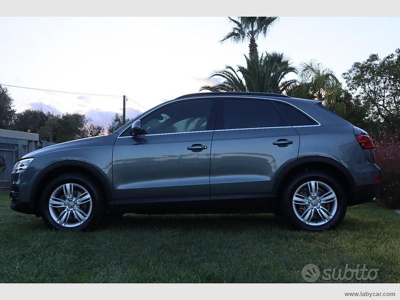 Usata Audi Q3 Advanced Plus 177 CV (130 kW) 2014 Grigio SUV