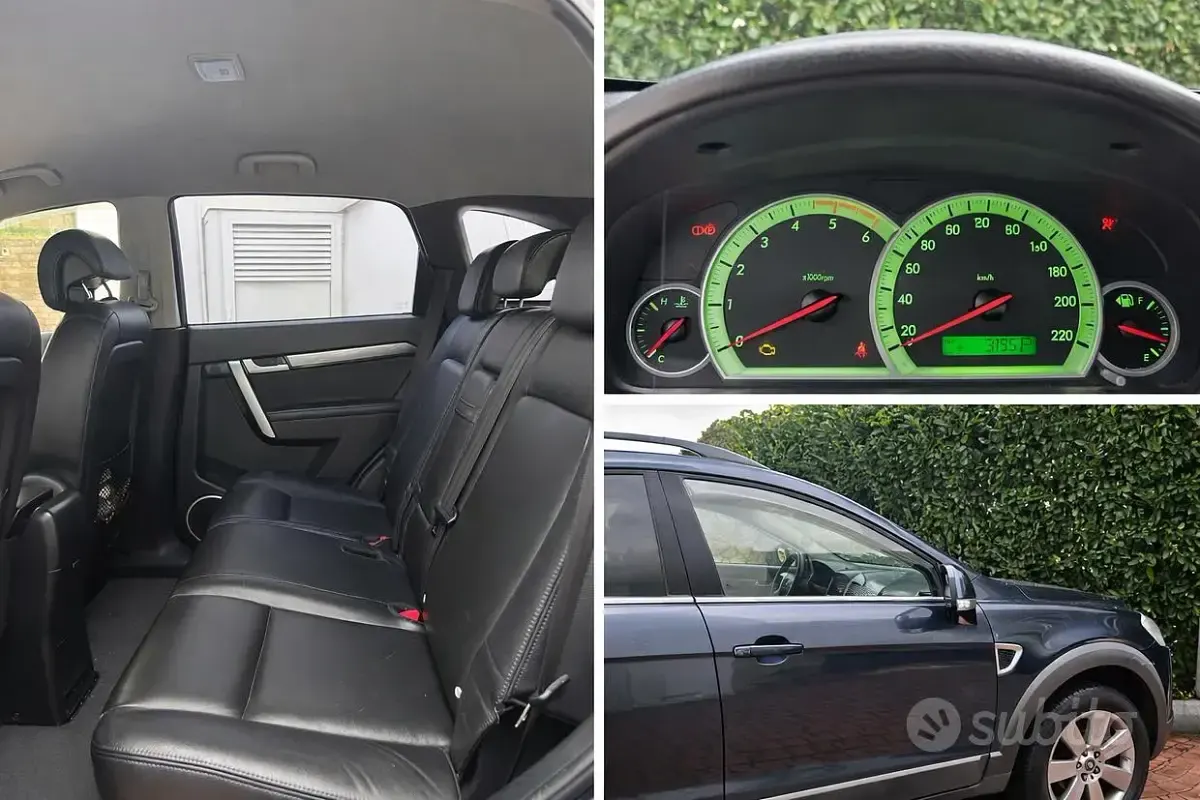 Usata Chevrolet Captiva 150 CV (110 kW) 2007 Bluazzurro SUV
