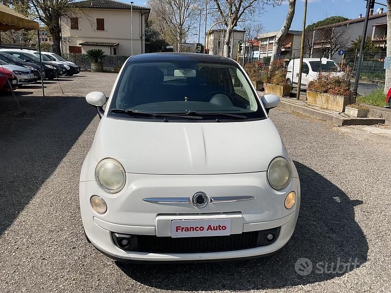 Usata Fiat 500 Lounge 100 CV (73 kW) 2008 Bianco Berlina