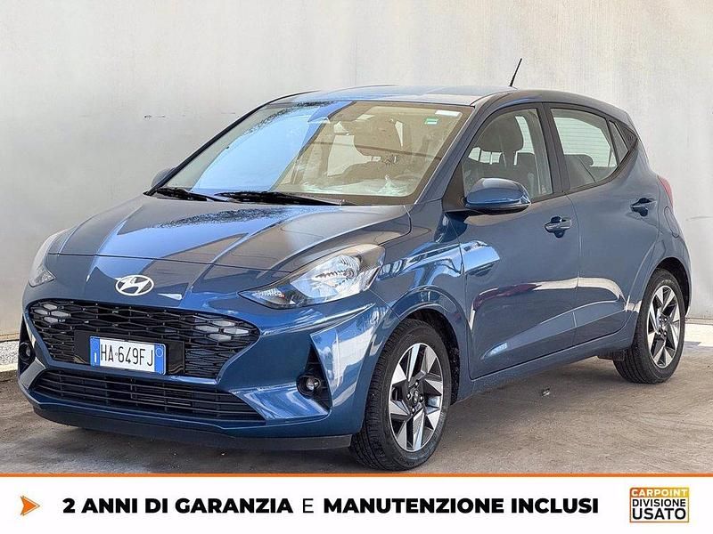 Usata Hyundai i10 63 CV (46 kW) 2025 Blu Utilitaria