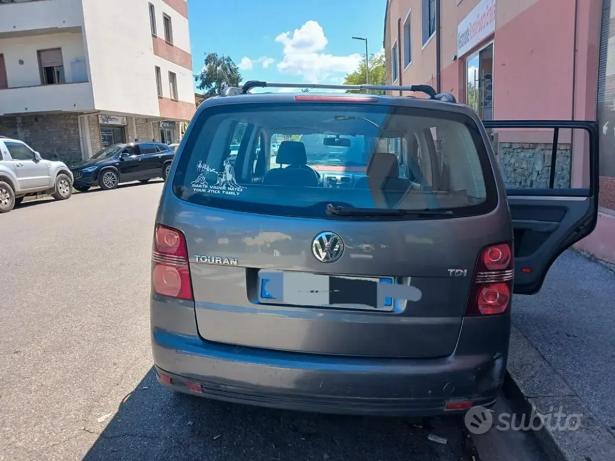 Usata VW Touran 105 CV (77 kW) 2007 Grigio Monovolume