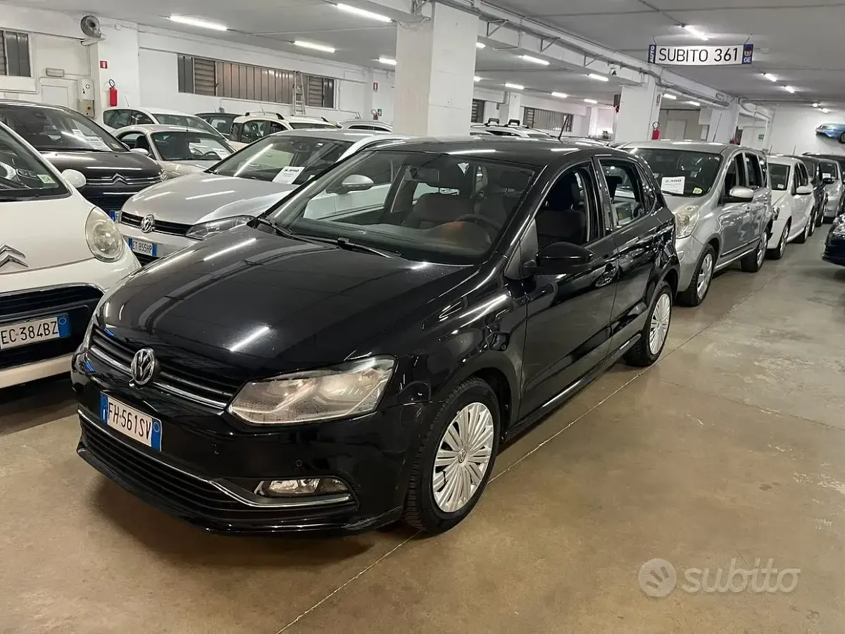 Usata VW Polo 75 CV (55 kW) 2017 Nero Berlina