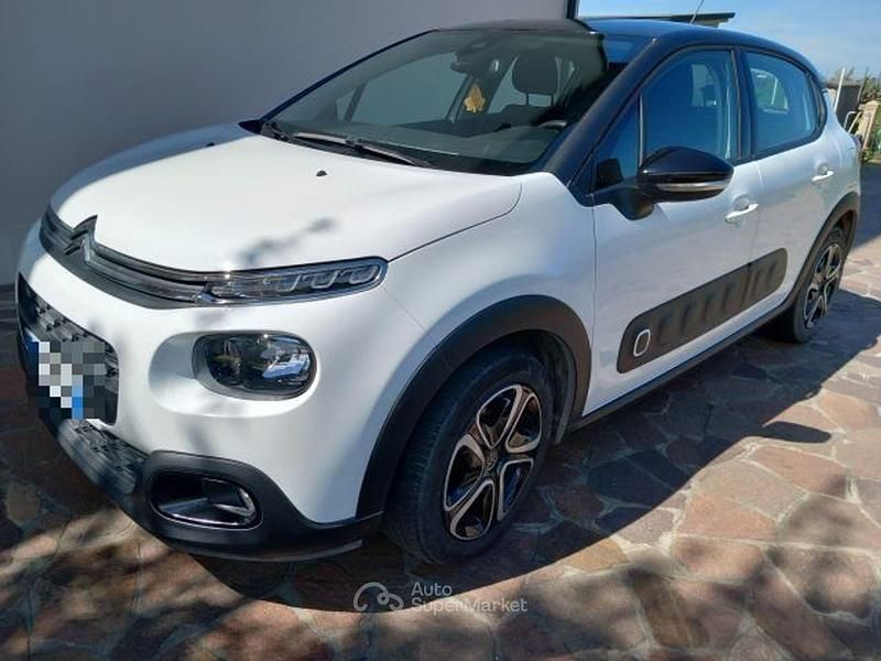 Usata Citroën C3 PureTech 82 CV (60 kW) 2017 Bianco / pastello Utilitaria