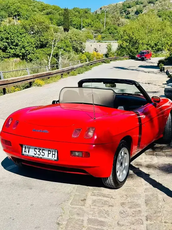 Usata Fiat Barchetta 131 CV (96 kW) 1997 Rosso Cabrio