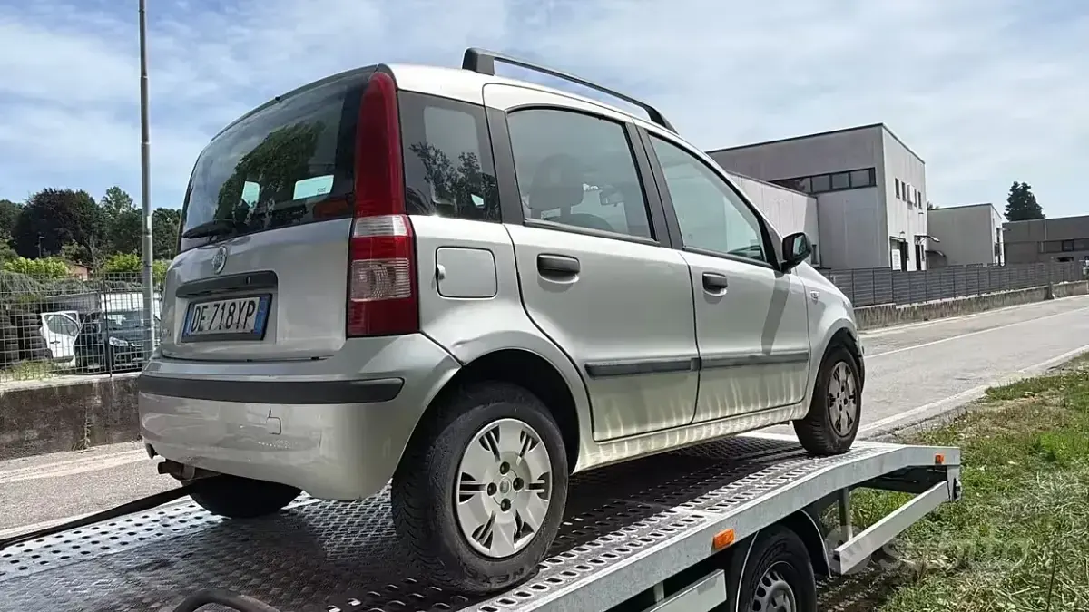 Usata Fiat Panda Emotion 60 CV (44 kW) 2007 Blu Utilitaria