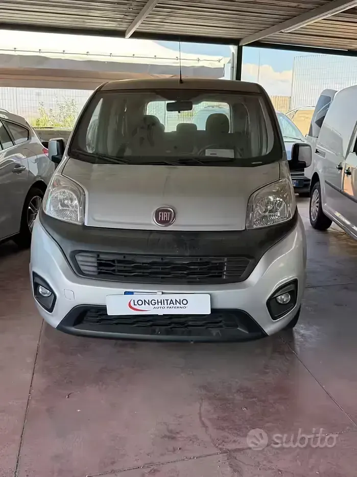 Usata Fiat Qubo Dynamic 95 CV (69 kW) 2017 Grigio Monovolume