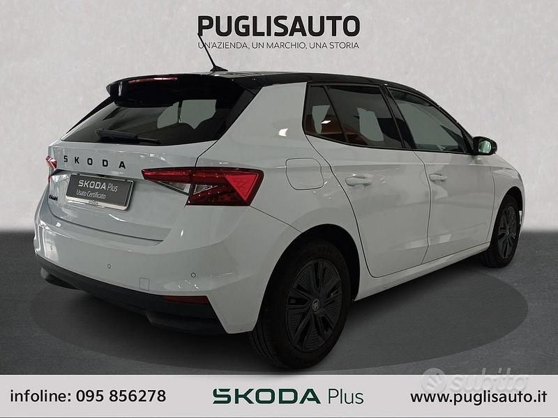 Usata Skoda Fabia 80 CV (58 kW) 2025 Bianco Utilitaria