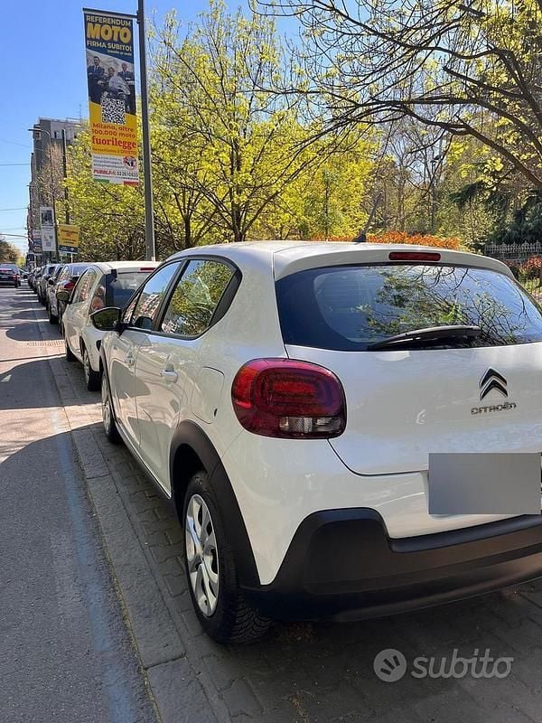 Usata Citroën C3 110 CV (80 kW) 2020 Bianco Utilitaria
