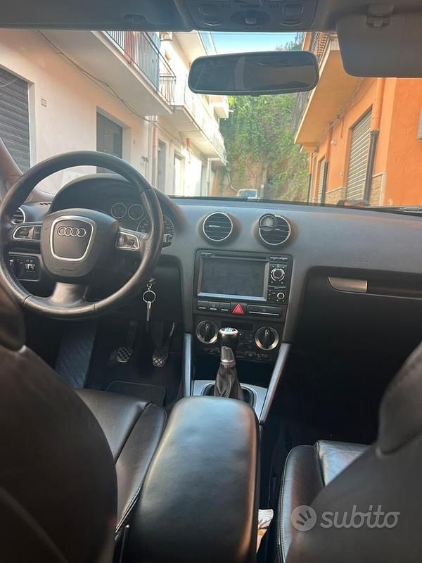 Usata Audi A3 140 CV (102 kW) 2005 Nero Utilitaria