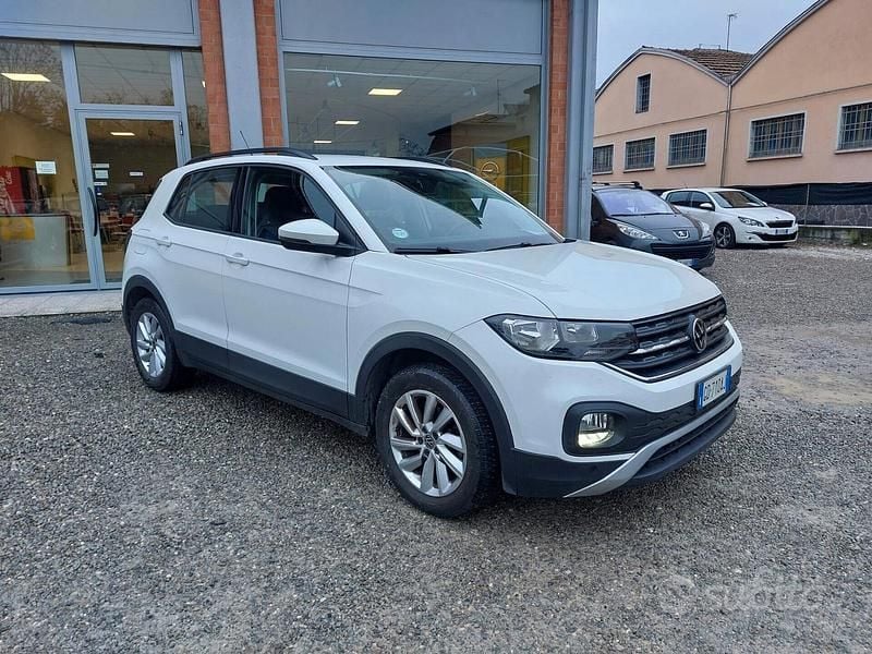 Usata VW T-Cross Advance 95 CV (69 kW) 2020 Bianco SUV