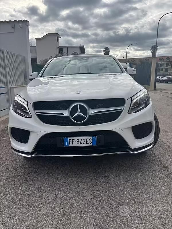 Usata Mercedes GLE350 Premium Plus 258 CV (189 kW) 2016 Bianco Coupé