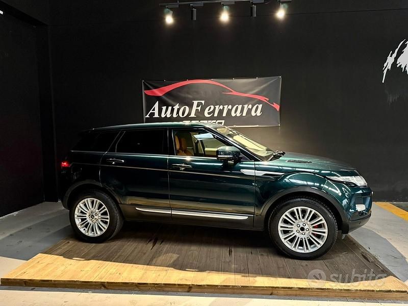 Usata Land Rover Range Rover evoque Dynamic 190 CV (139 kW) 2012 Verde SUV