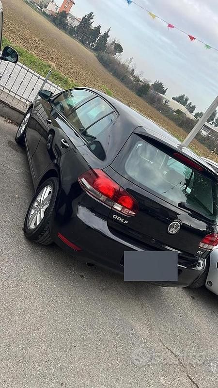 Usata VW Golf VI 2010 Nero Utilitaria