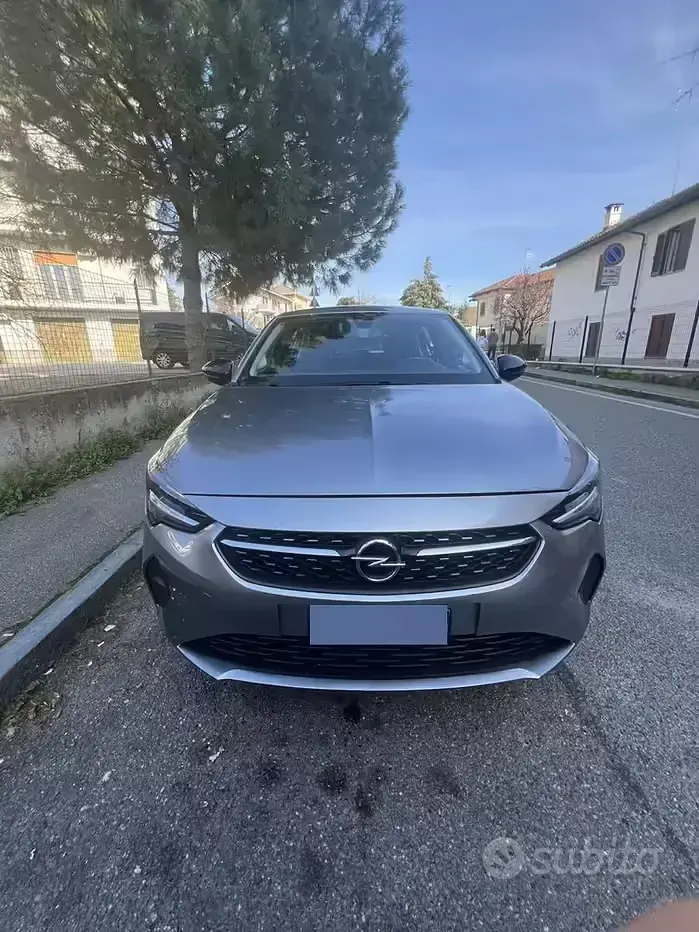 Usata Opel Corsa Elegance 75 CV (55 kW) 2021 Grigio Utilitaria