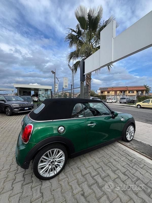 Usata Mini Cooper S Cabriolet 178 CV (130 kW) 2021 Verde Cabrio