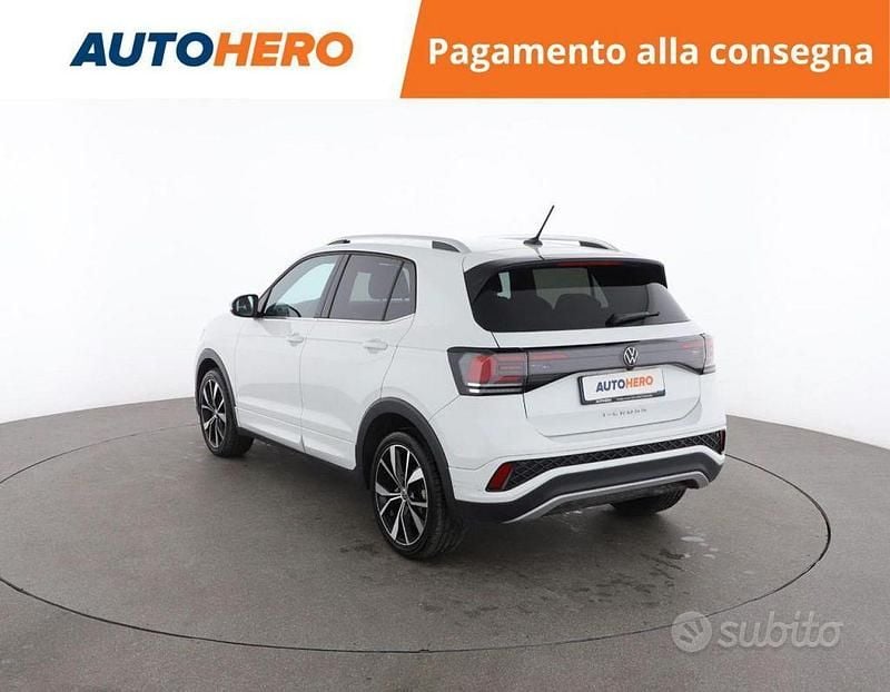 Usata VW T-Cross R-line 115 CV (84 kW) 2024 Bianco SUV