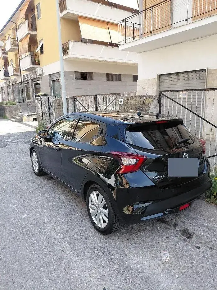 Usata Nissan Micra 101 CV (74 kW) 2020 Nero Utilitaria