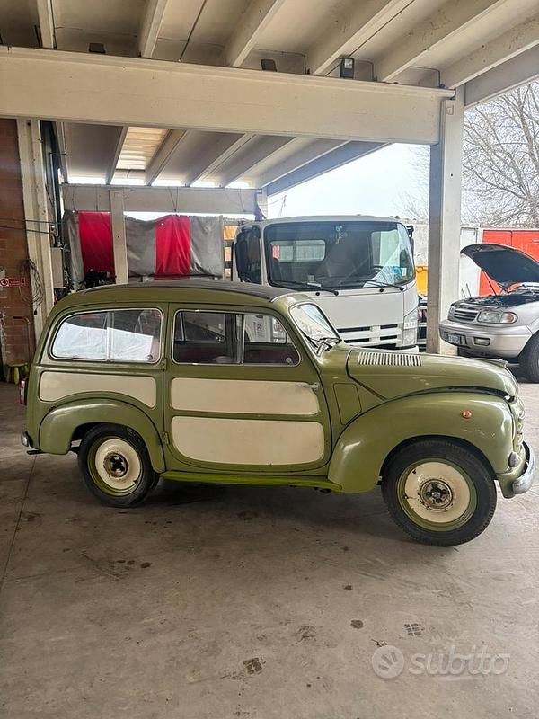 Usata Fiat Belvedere 1950 Verde Station wagon