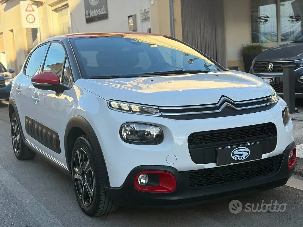 Usata Citroën C3 Shine 75 CV (55 kW) 2017 Bianco Berlina