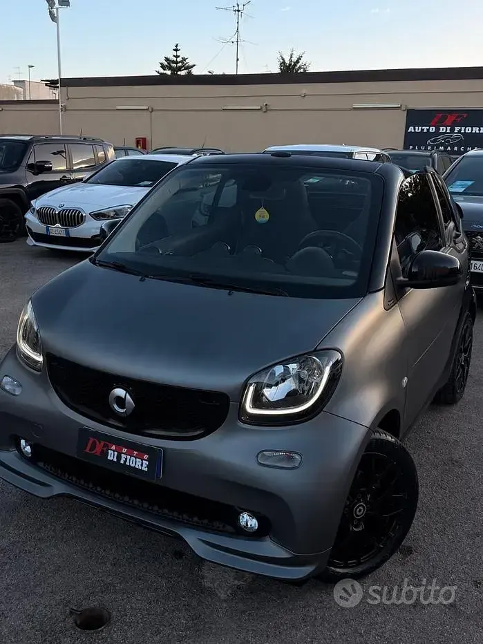 Usata Smart ForTwo Cabrio Passion 71 CV (52 kW) 2016 Grigio Cabrio