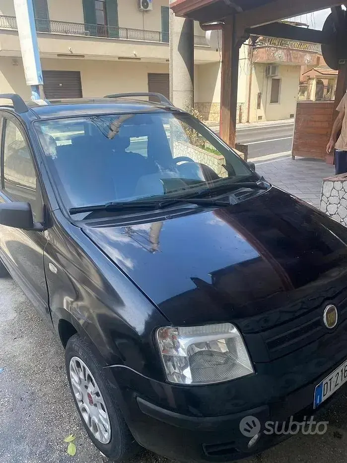 Usata Fiat Panda 2009 Nero Utilitaria